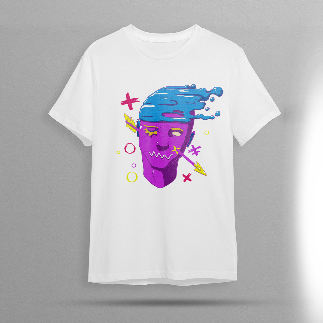 Purple Magic Splash Tshirt | MDH